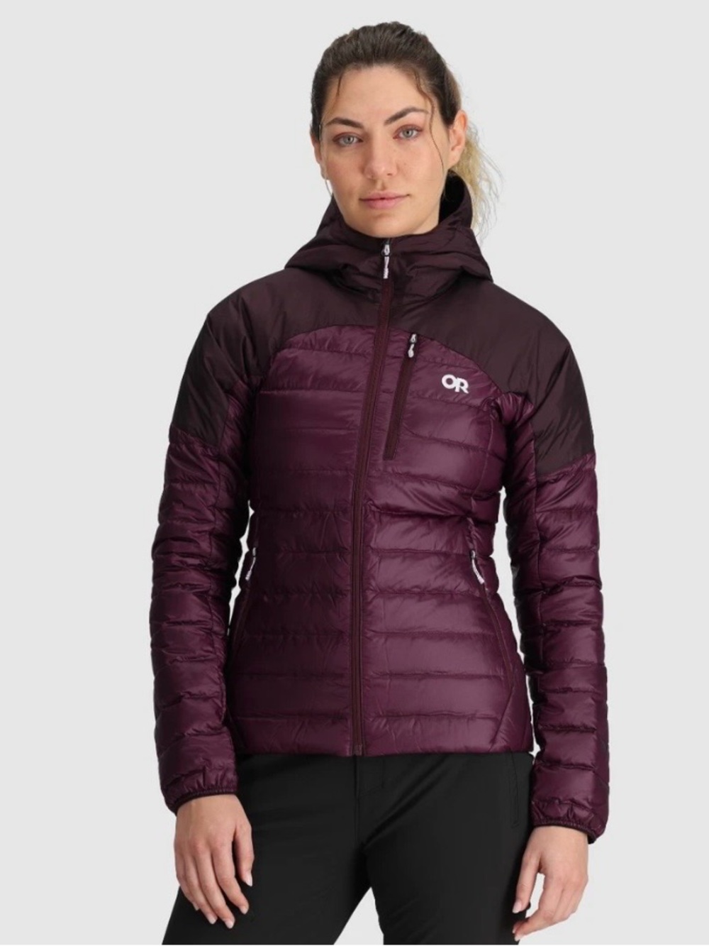 Outdoor Research Helium Down
Hoodie Large purple 
Amethyst